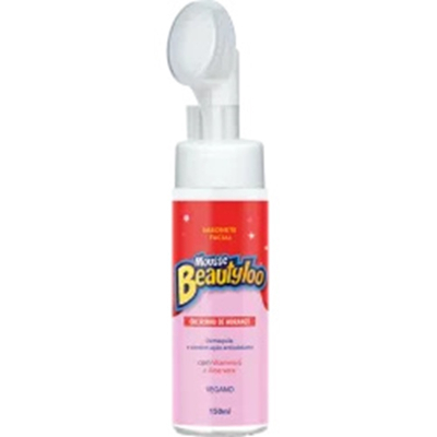 Sab. facial face beaut 150ml beautyloo mousse morango *