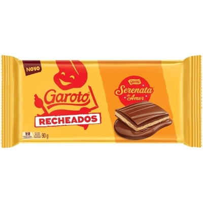 CHOCOLATE GAROTO 90G SERENATA AMOR