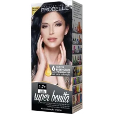Tint. probelle 50g 1.7 preto azul especial