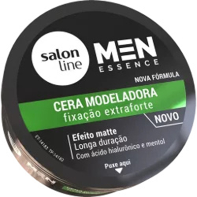 Cera cap salon line 60g men modeladora extraforte *