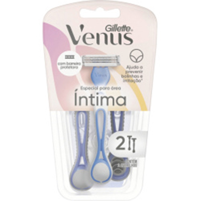 Aparelho descartavel gillette venus intima 2un 