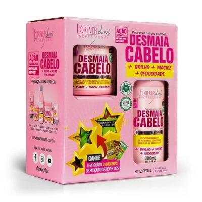 KIT FOREVER LISS (SH+MASC) DESMAIA CABELO