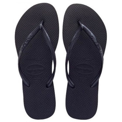 Sandalia havaiana slim preto 35/36 un