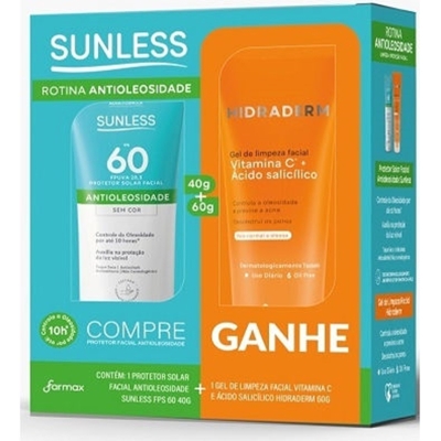 Kit sunless ant fps60 40g+gel l60g 