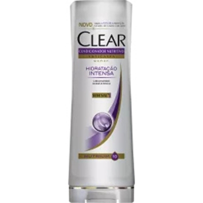 Cond. clear hidratacao intensa 200ml, clear anticasp hid intens