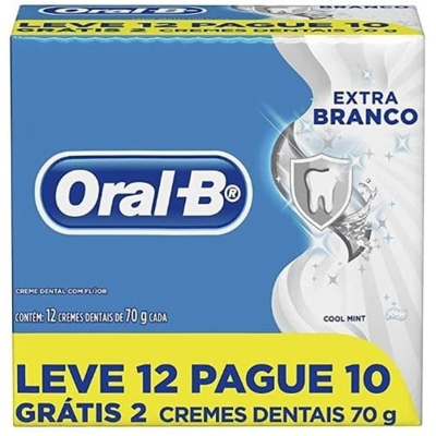 Cr. dent. oral-b 070g extra branco