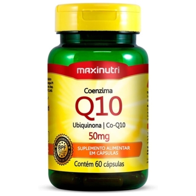 COENZIMA Q10 50MG COM 60COMPRIMIDOS S MAXINUTRI