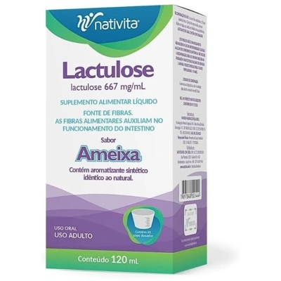 Lactulose 667mg 120ml ameixa