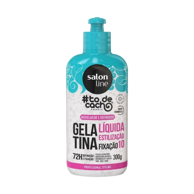 Gelatina salon line 300g liq todecacho estilizacao