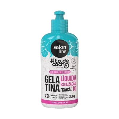GELATINA SALON LINE 300G LIQ TODECACHO ESTILIZACAO