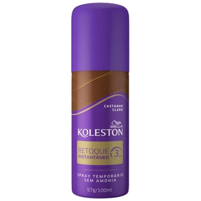 Tint. koleston retoque instantaneo castanho claro 100ml/57g