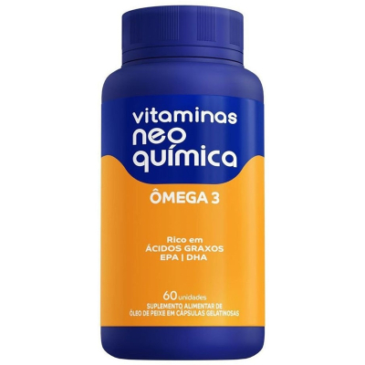 Vitaminas neo quimica omega 3 c/60 cps gel