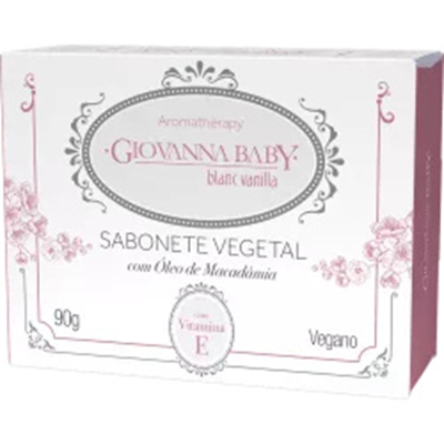 Sab. giovanna baby vegetal barra 90g blanc vanilla 321