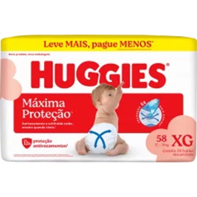 Fr. desc. huggies supreme care hiper xg c/58un