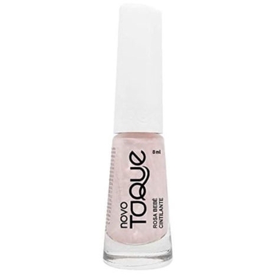 Esm. novo toque rosa bebe cint 8ml, novo toque rosa bebe cintilante