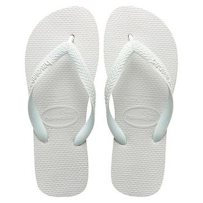 Sandalia havaiana top branco 31/32