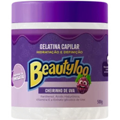 Gelatina face beaut 500g beautyloo uva *