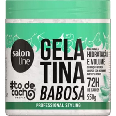 Gelatina salon line 550g todecacho babosa