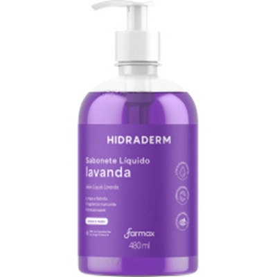 SABONETE LIQUIDO HIDRADERM LAVANDA 480ML