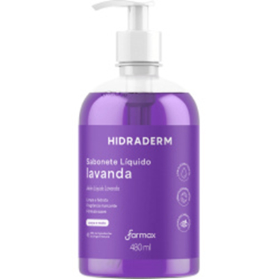Sabonete liq. hidraderm lavanda 480ml